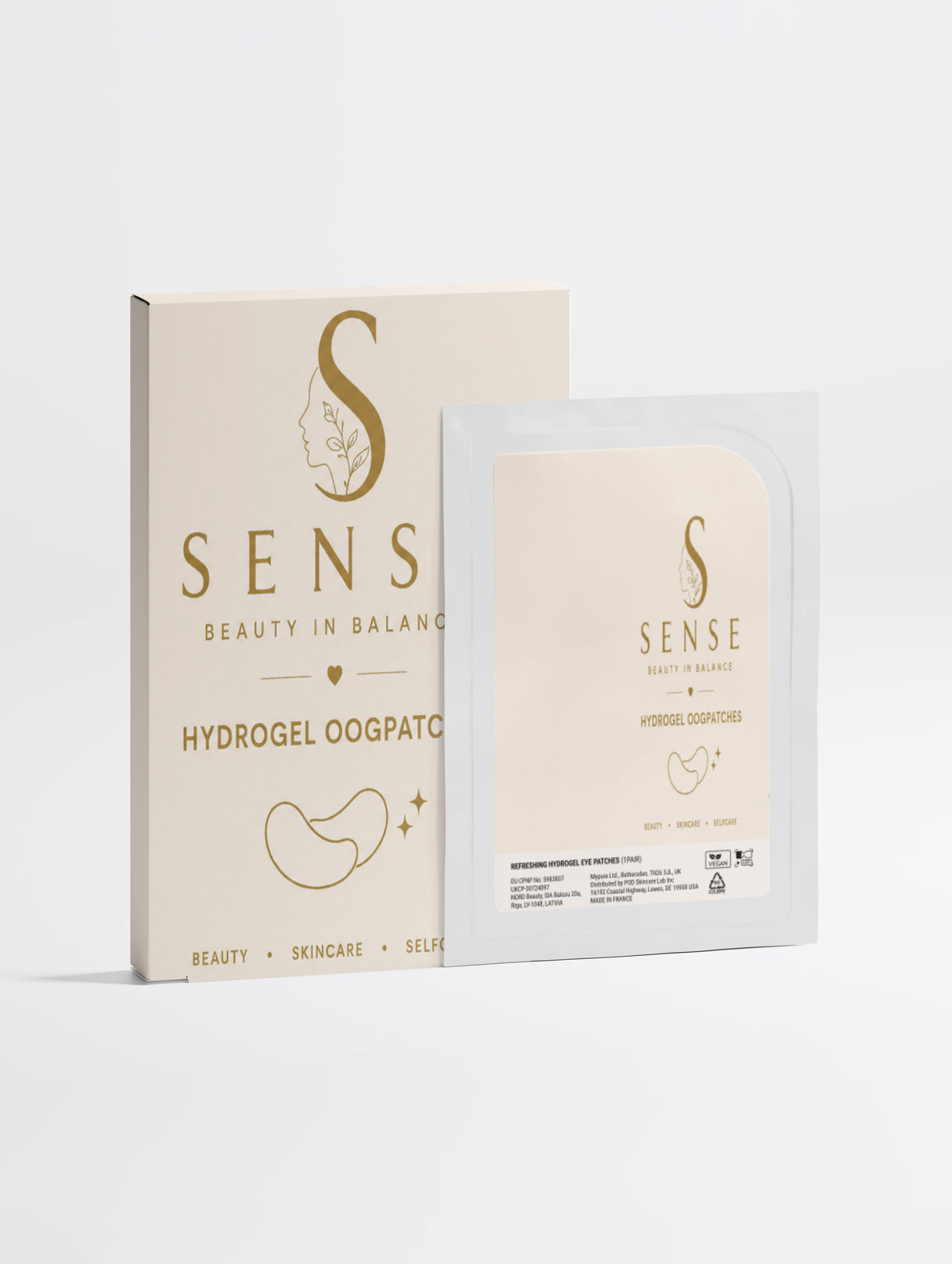 Anti-Fatigue Hydrogel Eye Patches